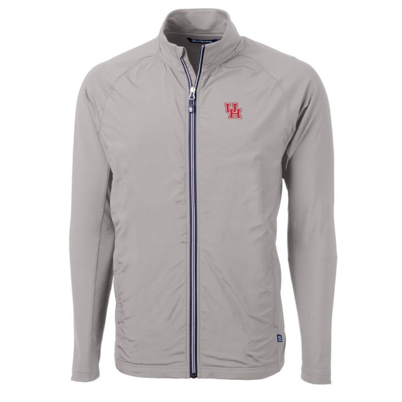 NCAA Houston Cougars Big & Tall Adapt Eco Knit Hybrid Recycled Full-Zip Jacket
