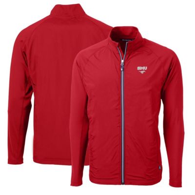 NCAA SMU Mustangs Big & Tall Adapt Eco Knit Hybrid Recycled Full-Zip Jacket