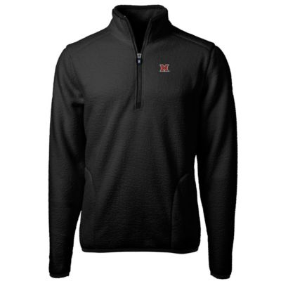 Miami (OH) RedHawks NCAA University Big & Tall Cascade Eco Sherpa Fleece Quarter-Zip Jacket