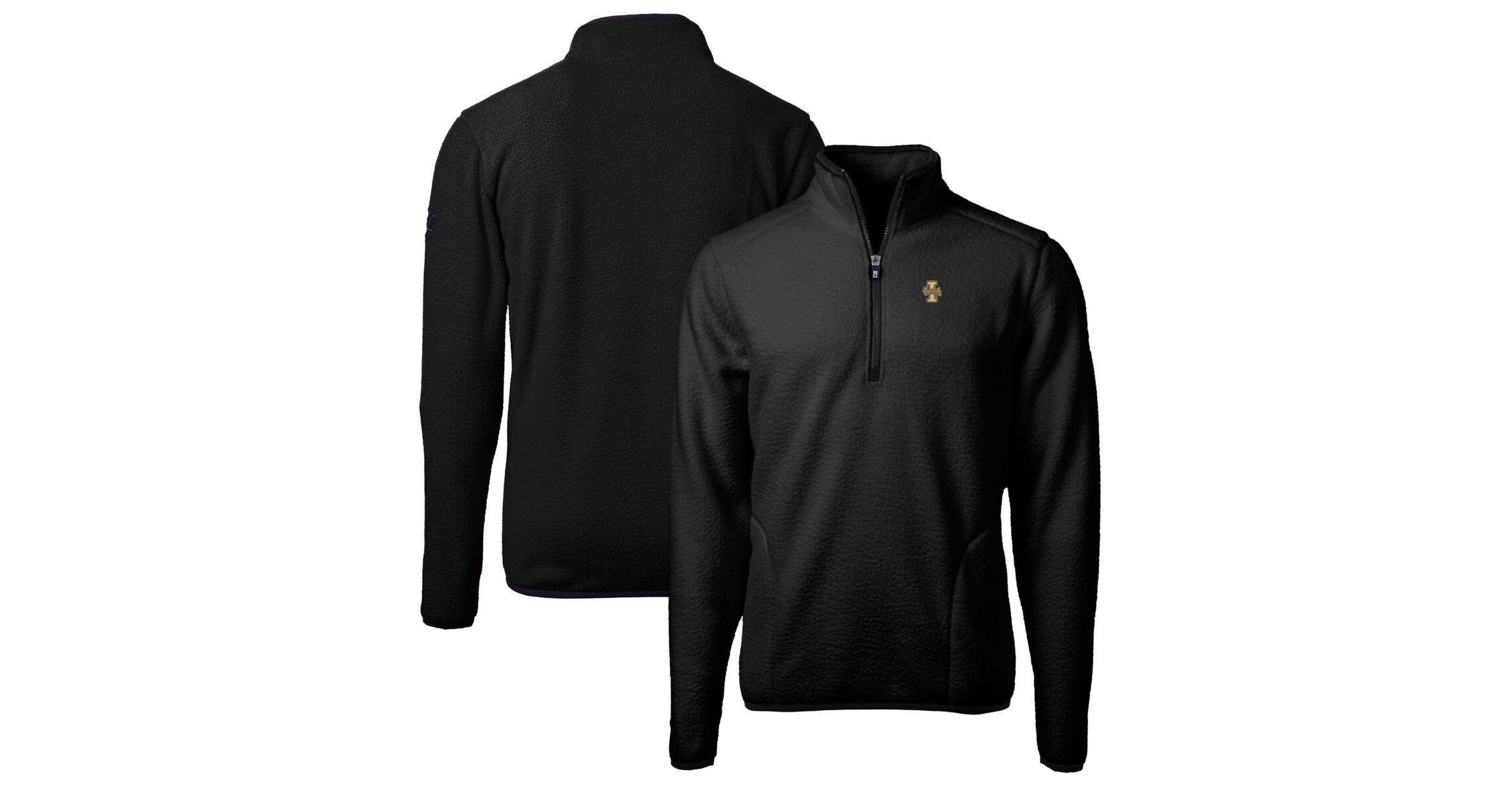 NCAA Idaho Vandals Big & Tall Cascade Eco Sherpa Fleece Quarter-Zip Jacket