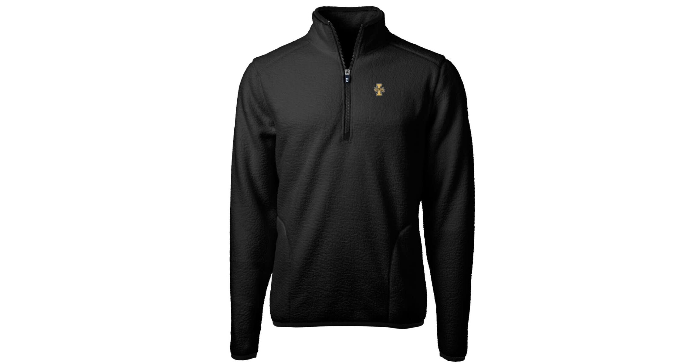 NCAA Idaho Vandals Big & Tall Cascade Eco Sherpa Fleece Quarter-Zip Jacket