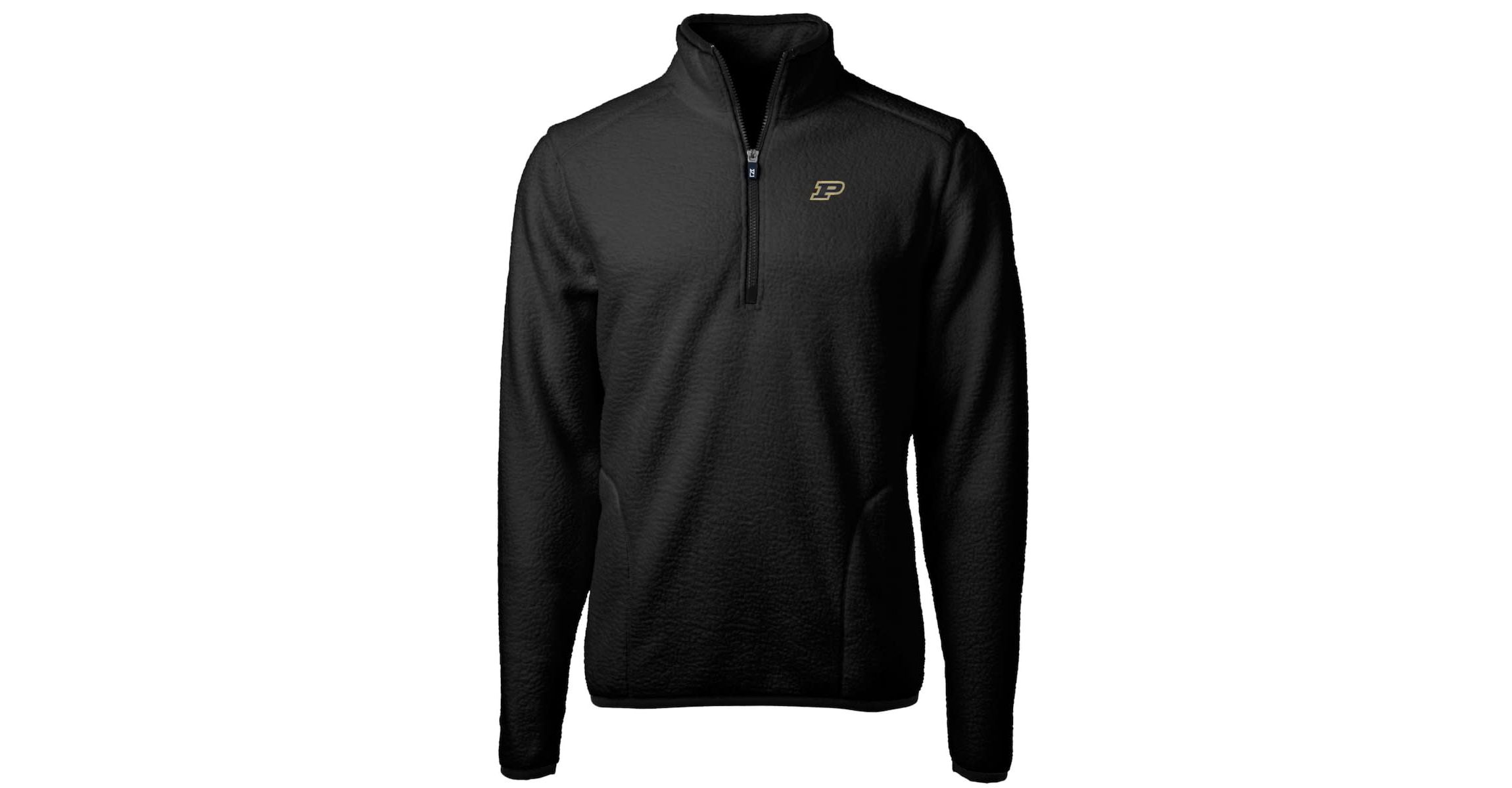NCAA Purdue Boilermakers Big & Tall Cascade Eco Sherpa Fleece Quarter-Zip Jacket