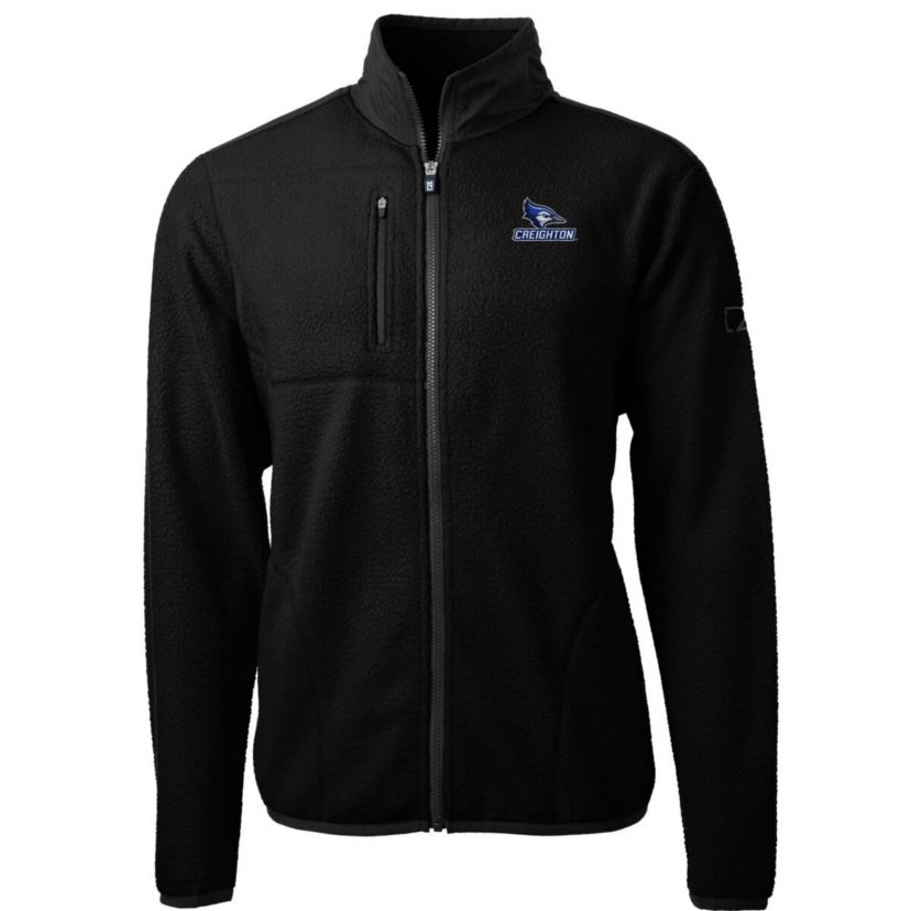 Creighton University Bluejays NCAA Creighton Bluejays Big & Tall Cascade Eco Sherpa Fleece Full-Zip Jacket