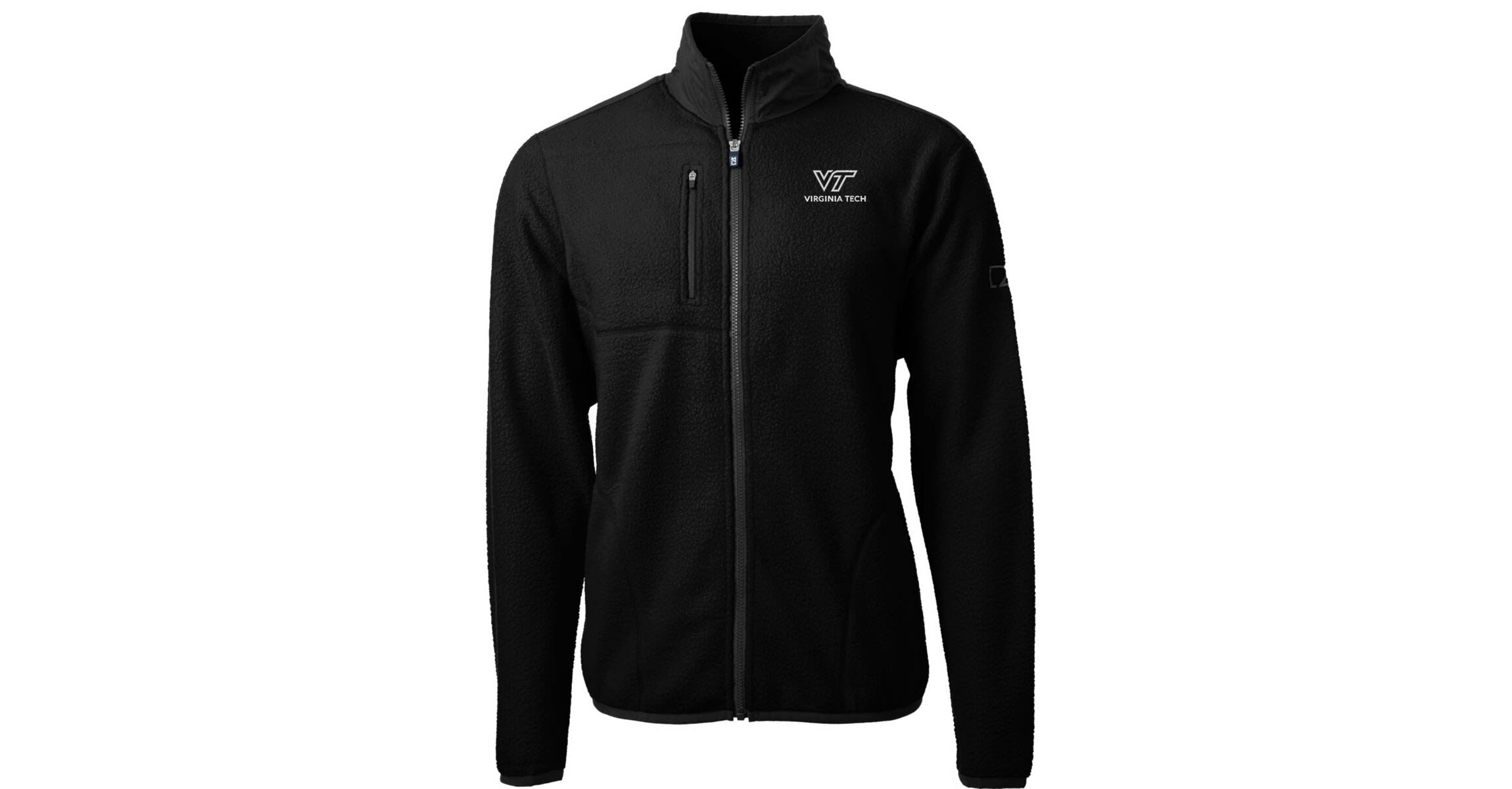 NCAA Virginia Tech Hokies Big & Tall Cascade Eco Sherpa Fleece Full-Zip Jacket