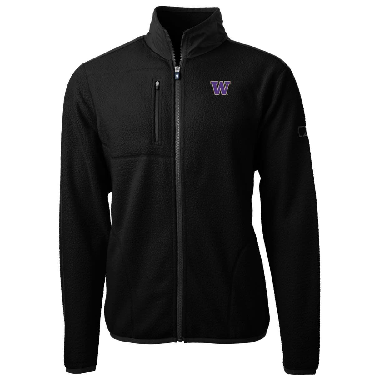 NCAA Washington Huskies Big & Tall Cascade Eco Sherpa Fleece Full-Zip Jacket