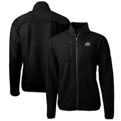 NCAA Ohio State Buckeyes Big & Tall Cascade Eco Sherpa Fleece Full-Zip Jacket