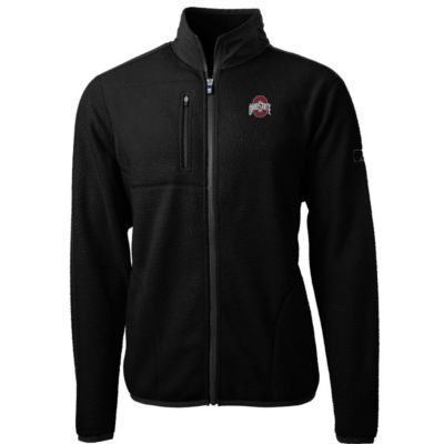 NCAA Ohio State Buckeyes Big & Tall Cascade Eco Sherpa Fleece Full-Zip Jacket