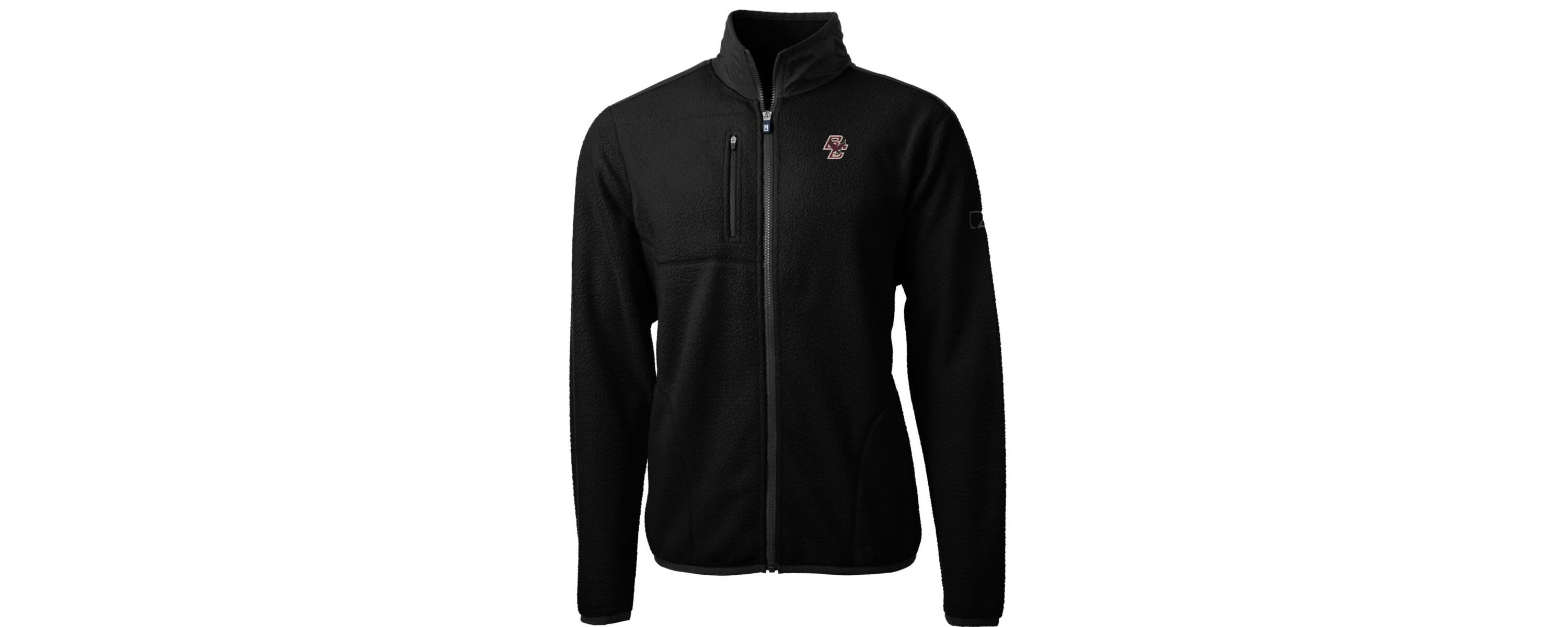 Boston College Eagles NCAA Boston NCAA Eagles Big & Tall Cascade Eco Sherpa Fleece Full-Zip Jacket