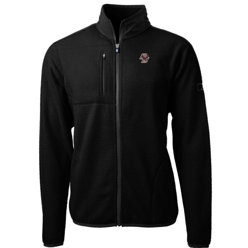 Boston College Eagles NCAA Boston NCAA Eagles Big & Tall Cascade Eco Sherpa Fleece Full-Zip Jacket