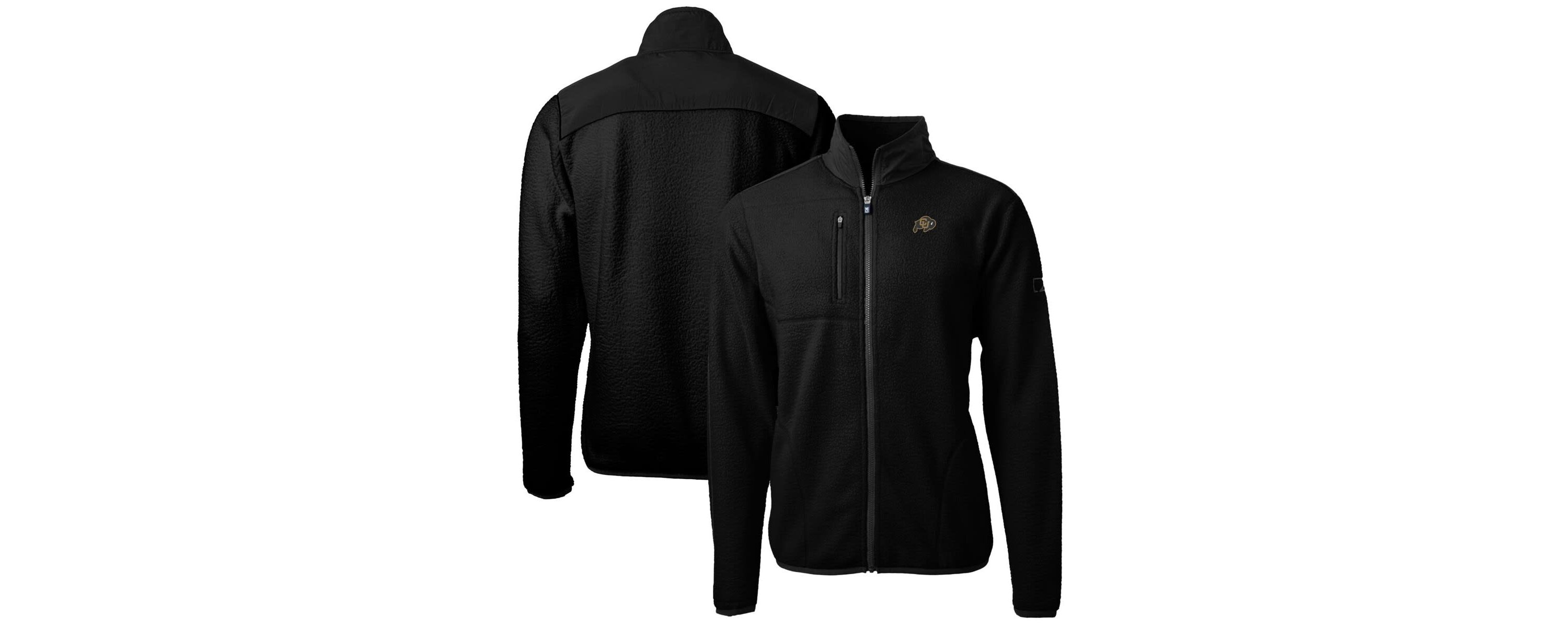 NCAA Colorado Buffaloes Big & Tall Cascade Eco Sherpa Fleece Full-Zip Jacket