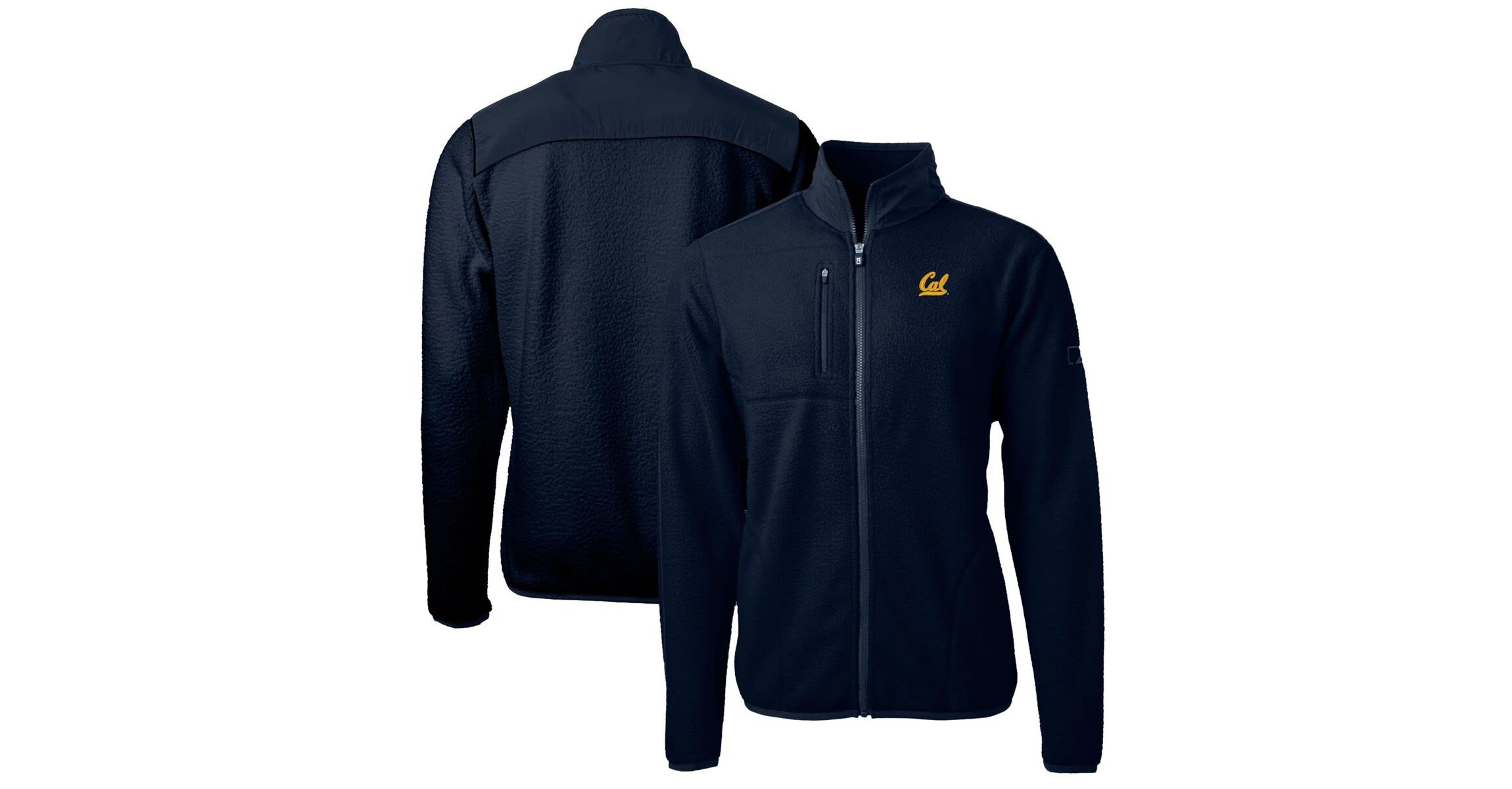 California Golden Bears NCAA Cal Bears Big & Tall Cascade Eco Sherpa Fleece Full-Zip Jacket