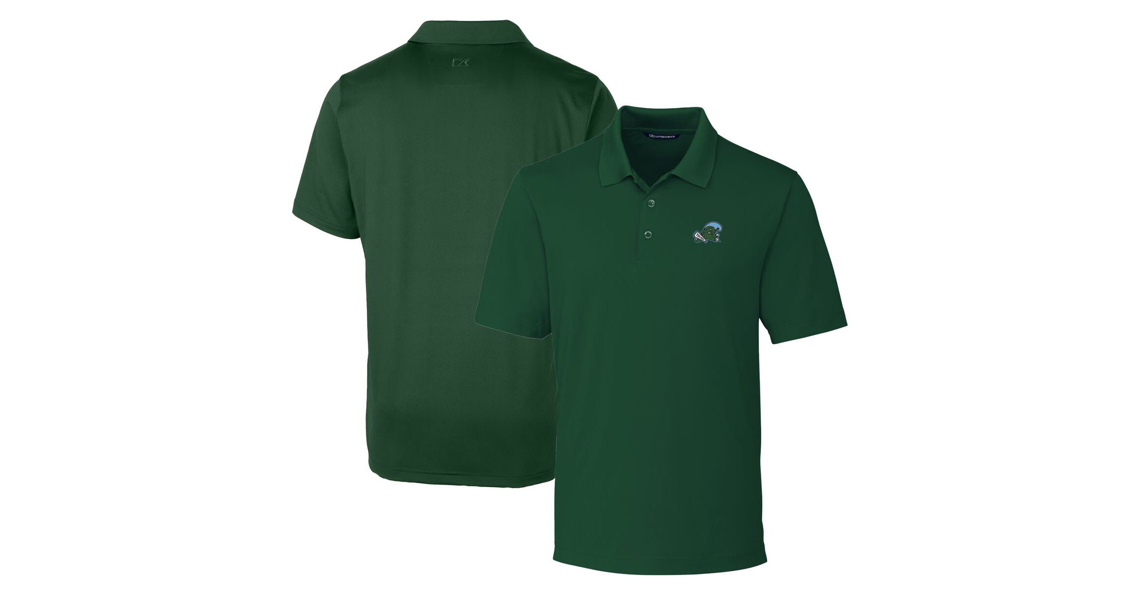 Tulane Green Wave NCAA Tulane Wave Big & Tall Forge Stretch Polo