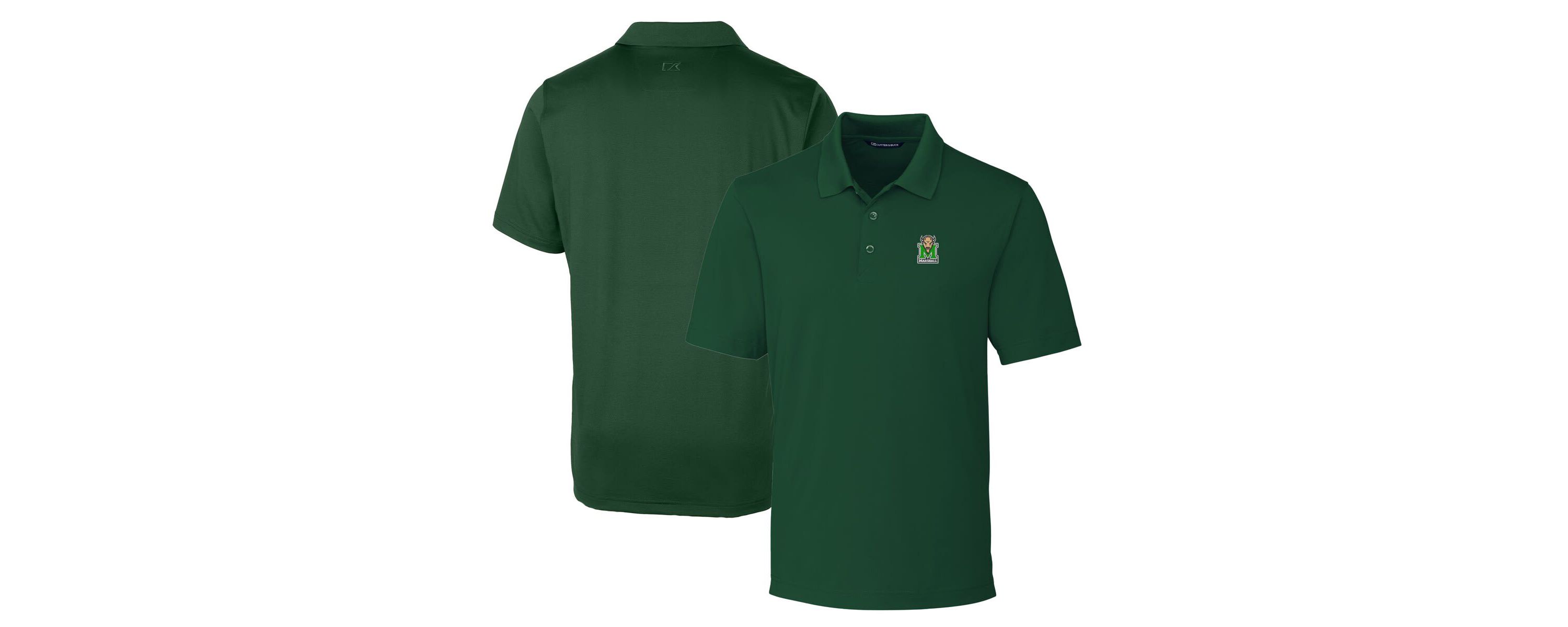 NCAA Hunter Marshall Thundering Herd Big & Tall Forge Stretch Polo