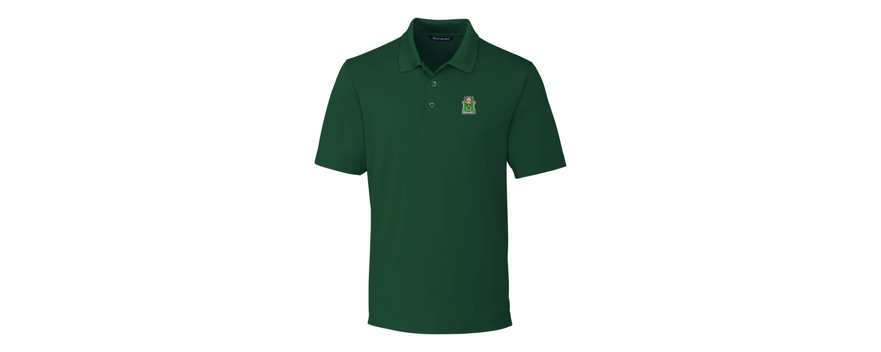 NCAA Hunter Marshall Thundering Herd Big & Tall Forge Stretch Polo