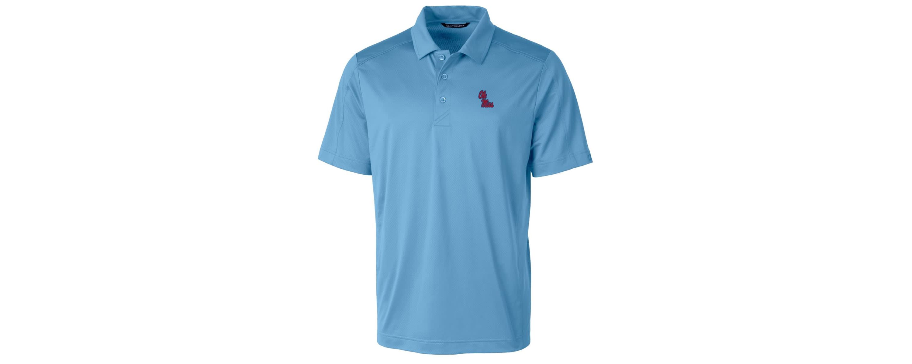 NCAA Light Ole Miss Rebels Big & Tall Prospect Textured Stretch Polo