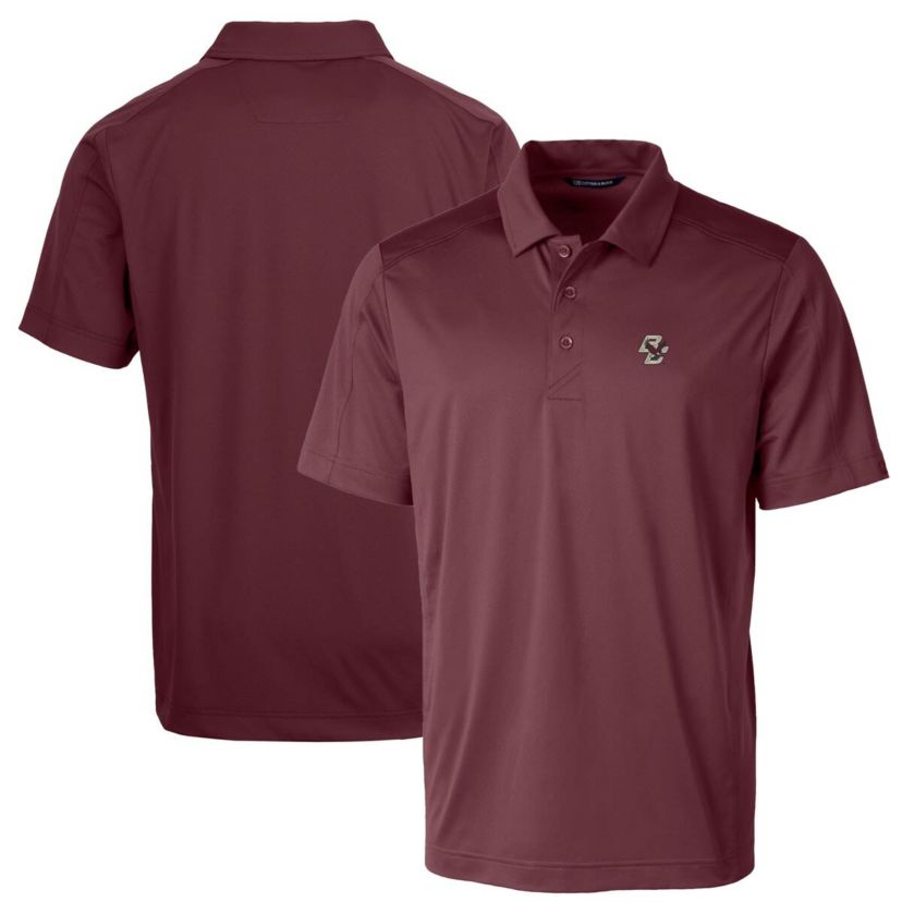 Boston College Eagles NCAA Boston NCAA Eagles Big & Tall Prospect Textured Stretch Polo