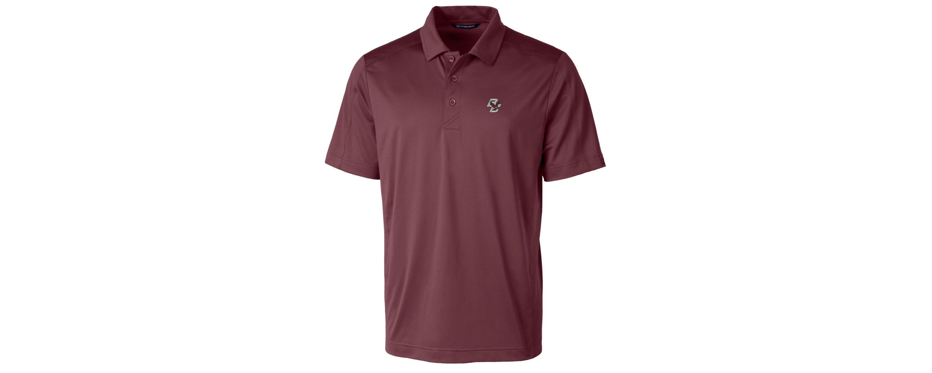 Boston College Eagles NCAA Boston NCAA Eagles Big & Tall Prospect Textured Stretch Polo
