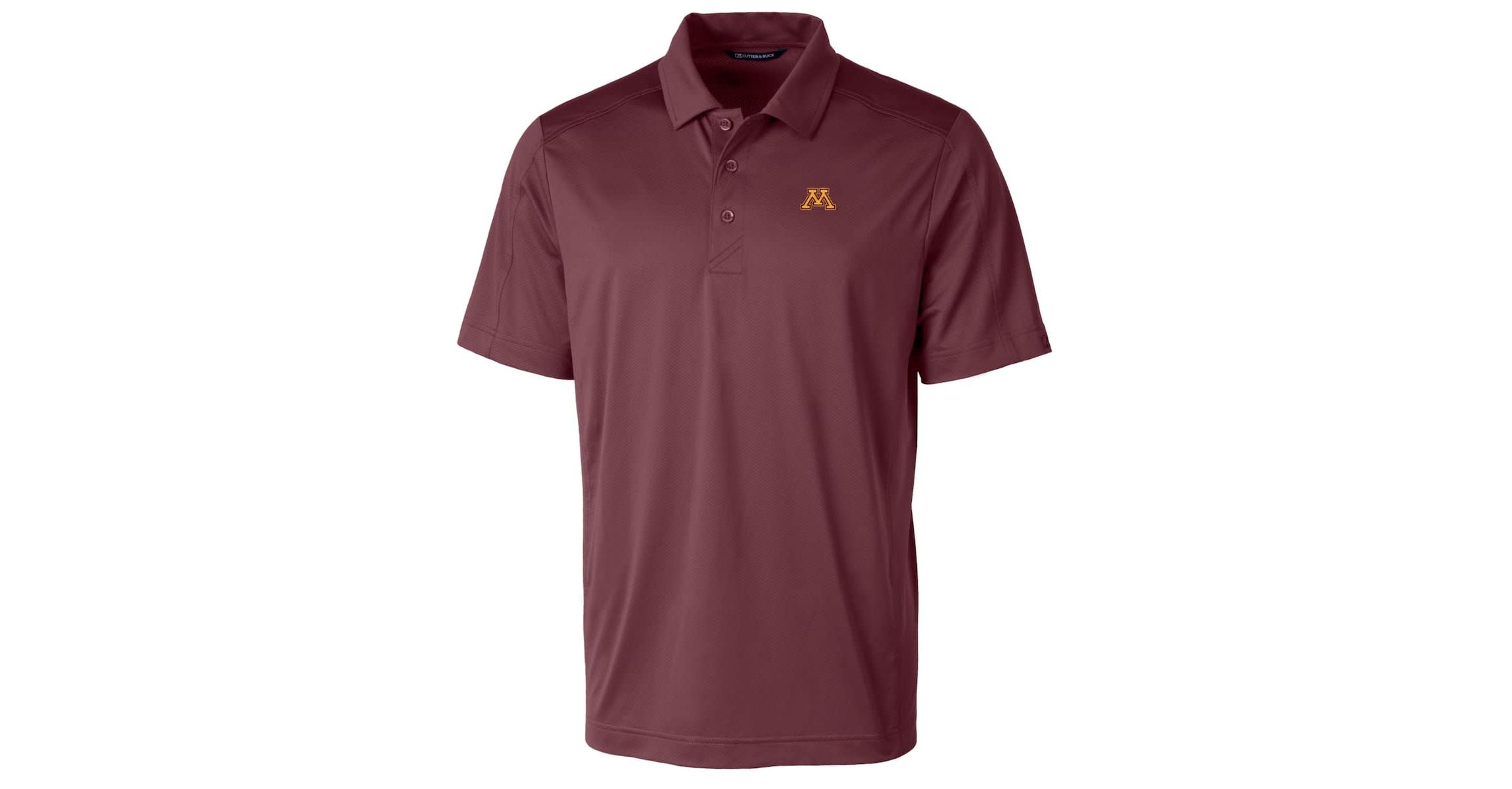 NCAA Minnesota Golden Gophers Big & Tall Prospect Textured Stretch Polo