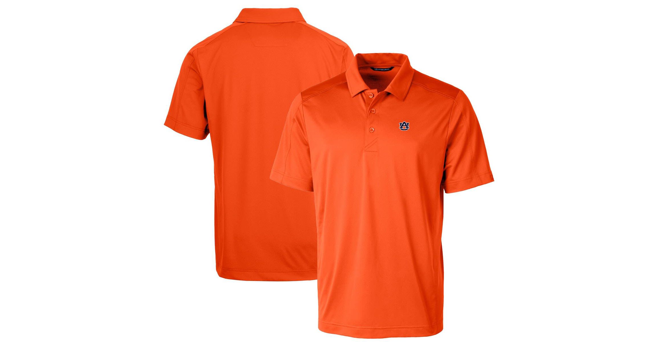 NCAA Auburn Tigers Big & Tall Prospect Textured Stretch Polo