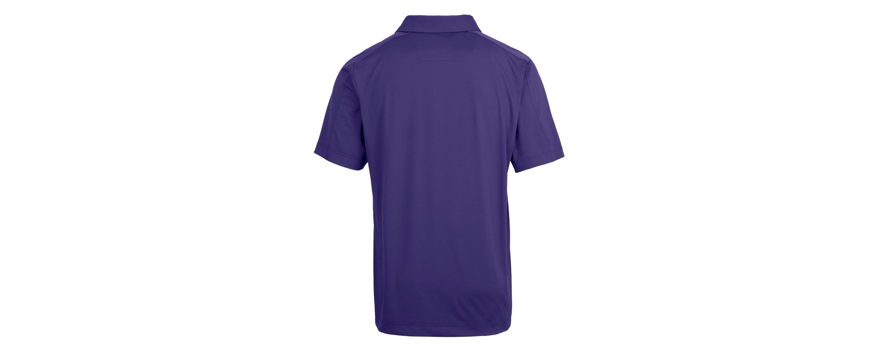 NCAA LSU Tigers Big & Tall Prospect Textured Stretch Polo