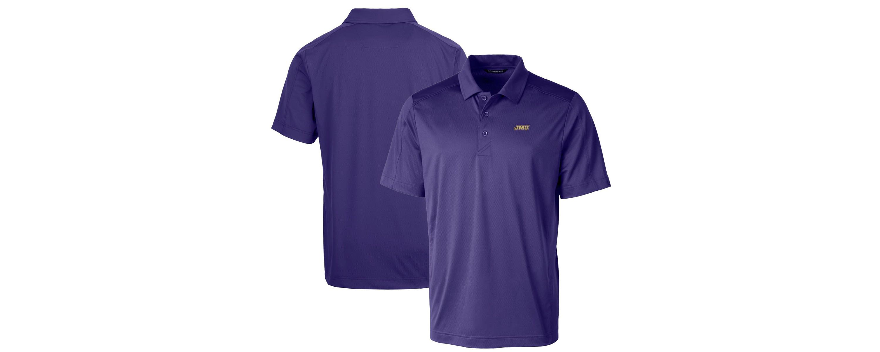 NCAA James Madison Dukes Big & Tall Prospect Textured Stretch Polo