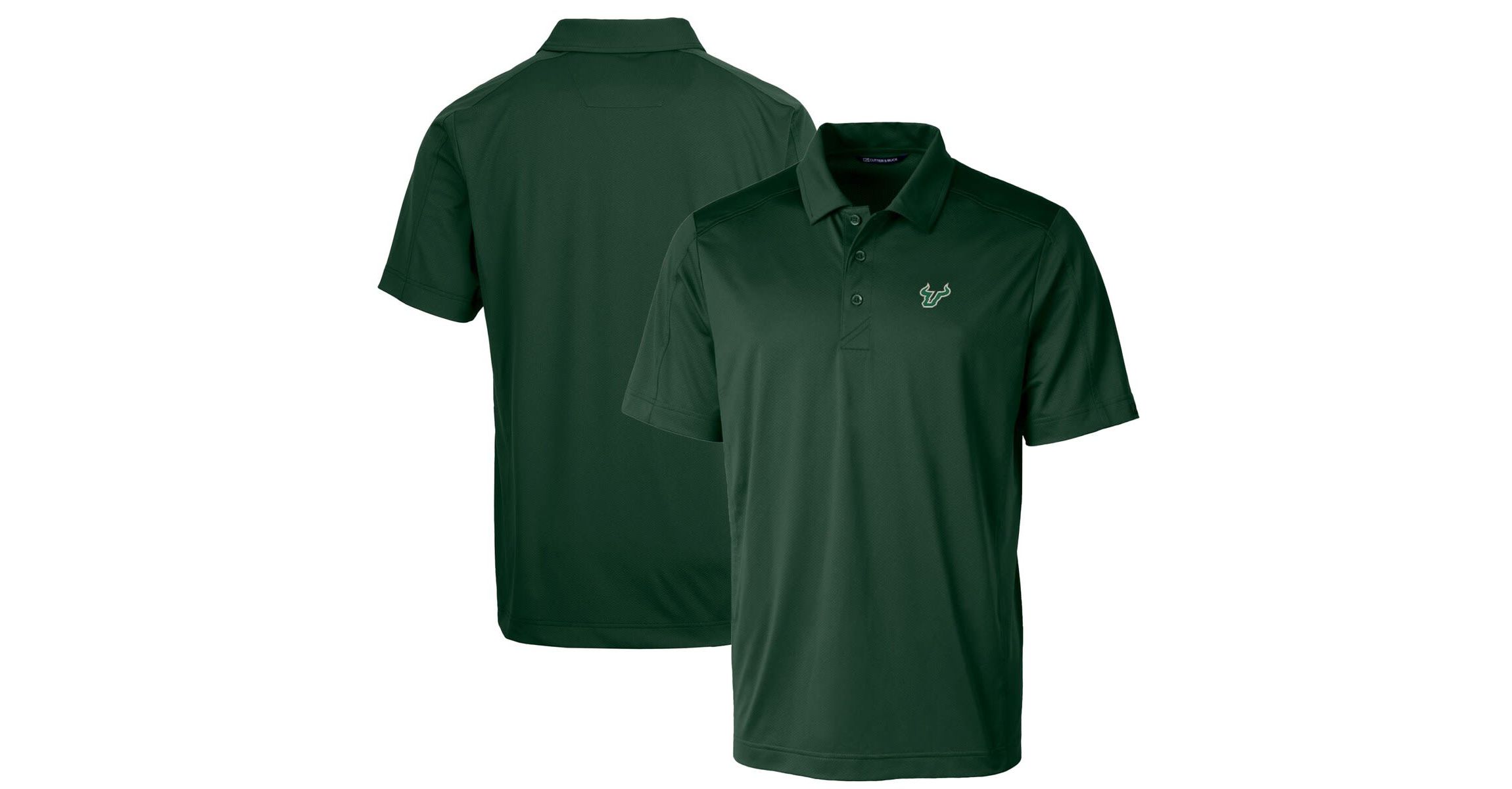 NCAA South Florida Bulls Big & Tall Prospect Textured Stretch Polo