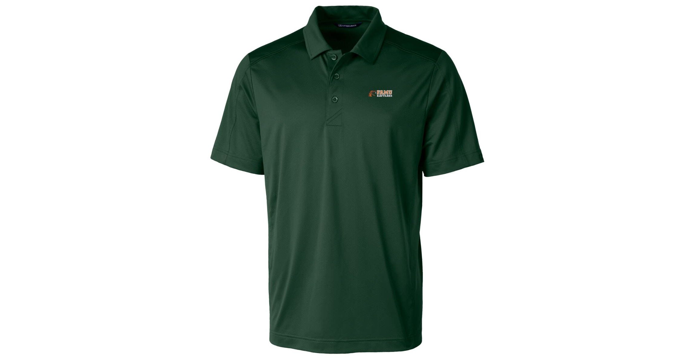 NCAA Florida A&M Rattlers Big & Tall Prospect Textured Stretch Polo