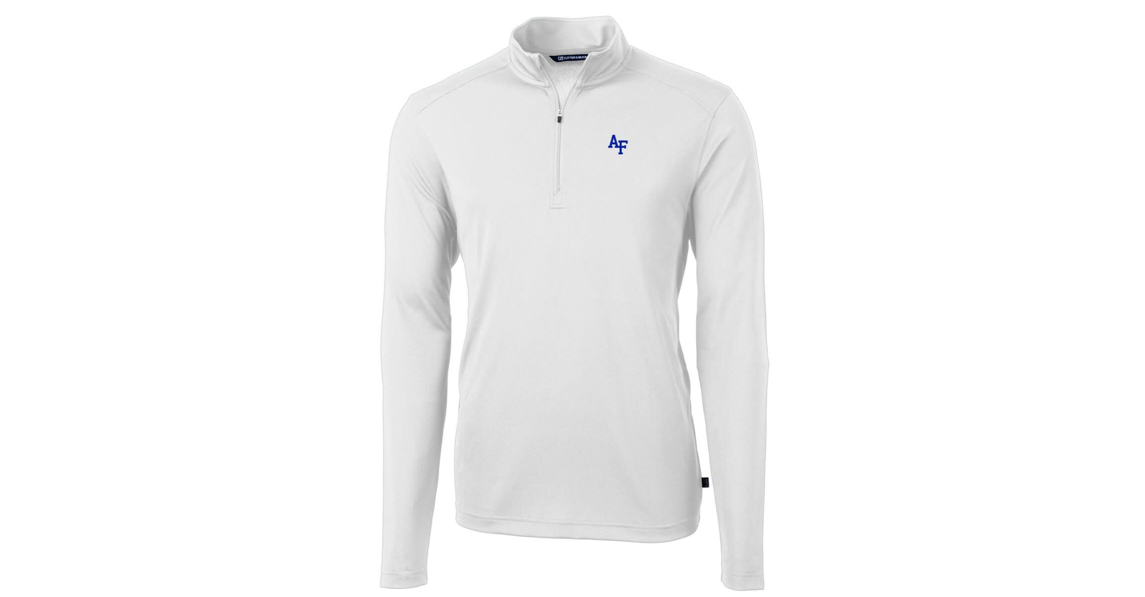 NCAA Air Force Falcons Big & Tall Virtue Eco Pique Recycled Quarter-Zip Pullover Top