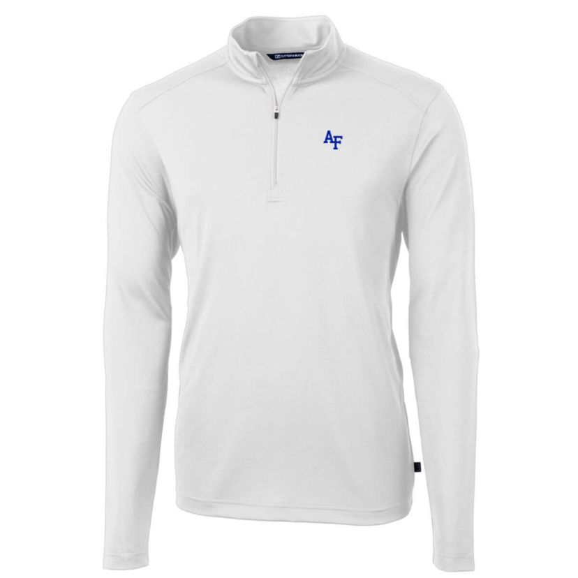 NCAA Air Force Falcons Big & Tall Virtue Eco Pique Recycled Quarter-Zip Pullover Top