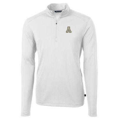 NCAA Appalachian State Mountaineers Big & Tall Virtue Eco Pique Recycled Quarter-Zip Pullover Top