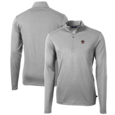 Boston College Eagles NCAA Big & Tall Virtue Eco Pique Recycled Quarter-Zip Pullover Top
