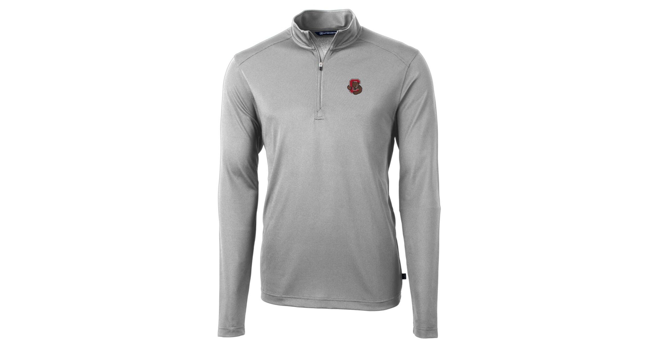 Cornell Big Red NCAA Cornell Big Big & Tall Virtue Eco Pique Recycled Quarter-Zip Pullover Top