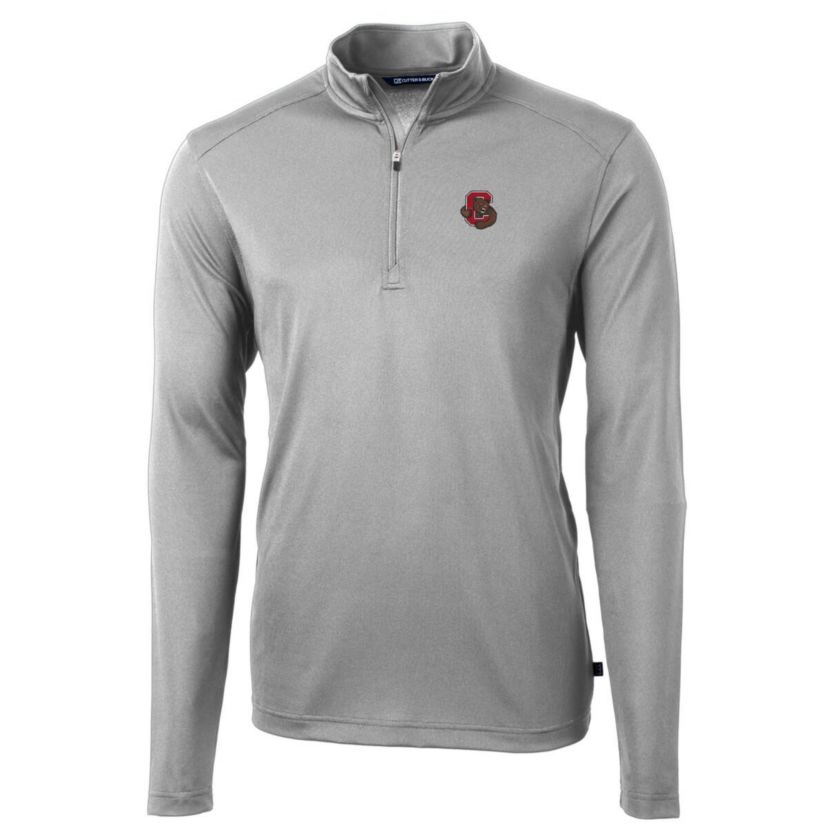 Cornell Big Red NCAA Cornell Big Big & Tall Virtue Eco Pique Recycled Quarter-Zip Pullover Top