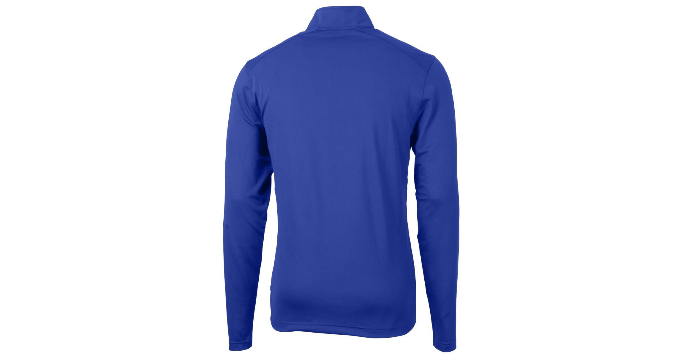 NCAA Kansas Jayhawks Big & Tall Virtue Eco Pique Recycled Quarter-Zip Pullover Top