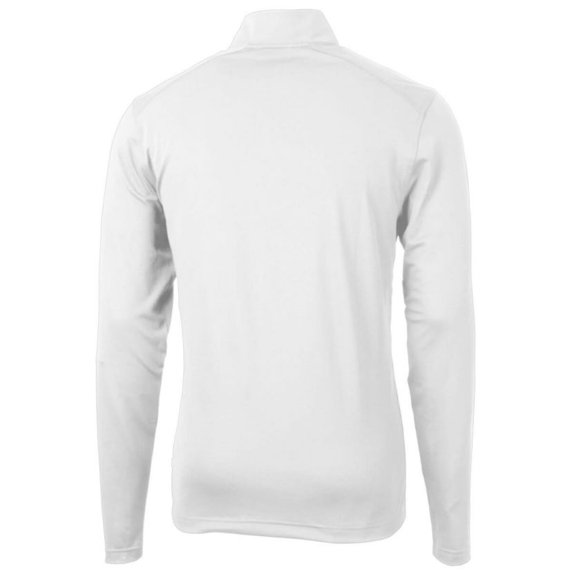 NCAA Kansas Jayhawks Big & Tall Virtue Eco Pique Recycled Quarter-Zip Pullover Top