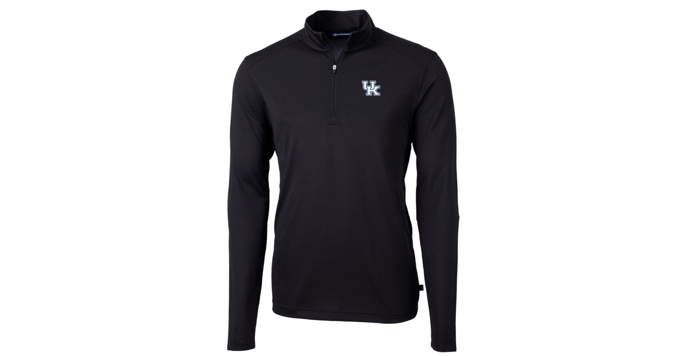 NCAA Kentucky Wildcats Big & Tall Virtue Eco Pique Recycled Quarter-Zip Pullover Top