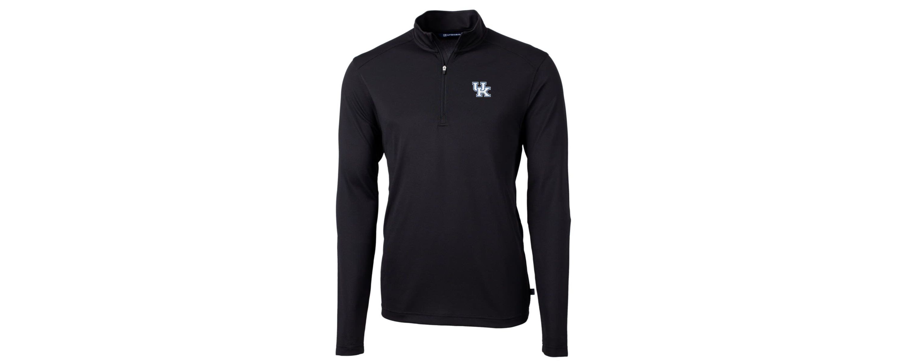 NCAA Kentucky Wildcats Big & Tall Virtue Eco Pique Recycled Quarter-Zip Pullover Top