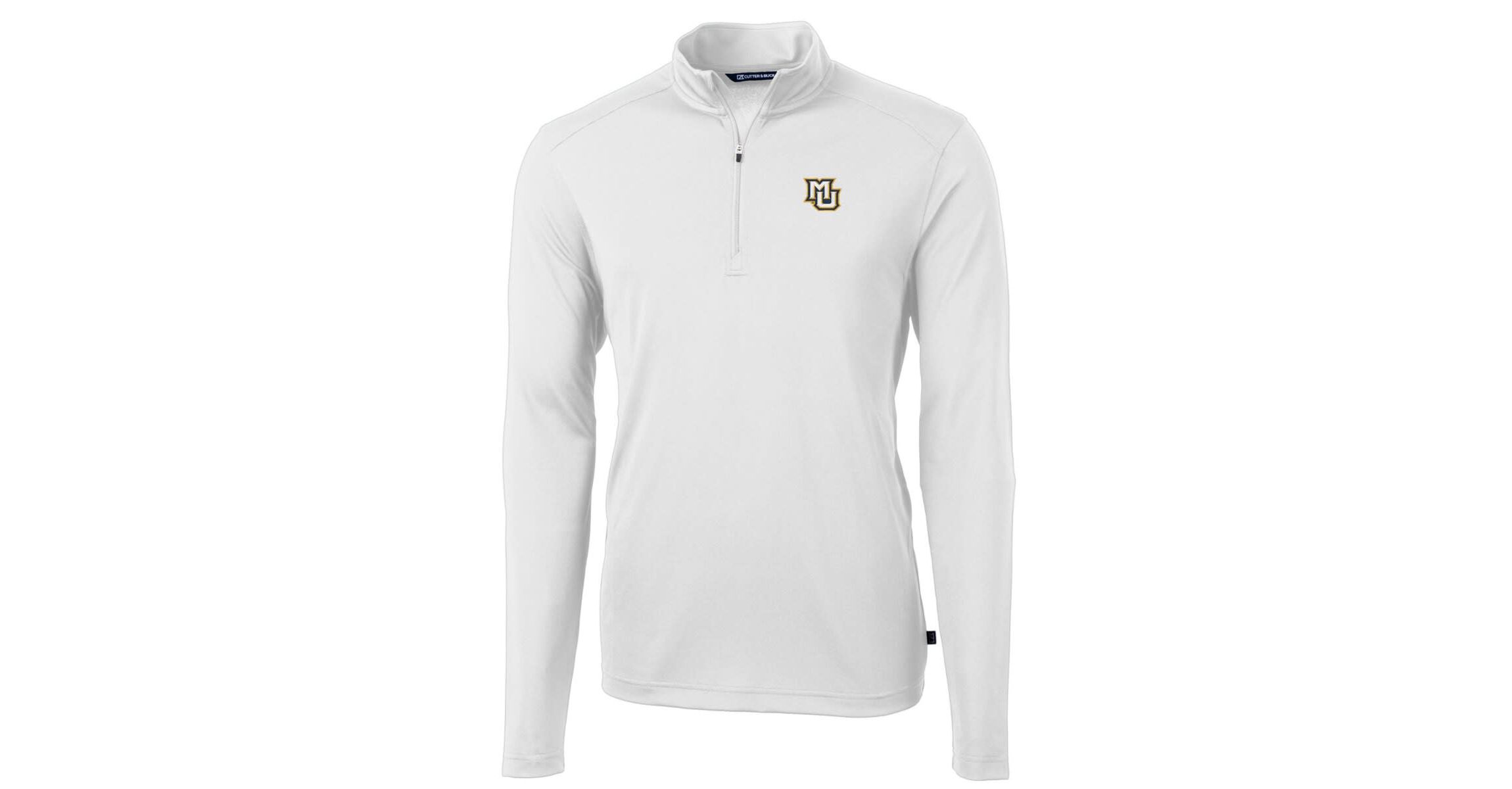 NCAA Marquette Golden Eagles Big & Tall Virtue Eco Pique Recycled Quarter-Zip Pullover Top