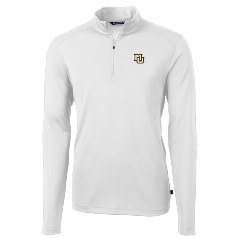 NCAA Marquette Golden Eagles Big & Tall Virtue Eco Pique Recycled Quarter-Zip Pullover Top
