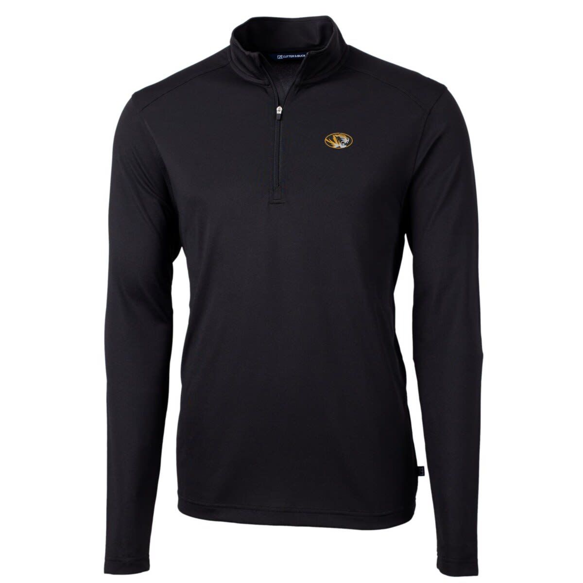 NCAA Missouri Tigers Big & Tall Virtue Eco Pique Recycled Quarter-Zip Pullover Top