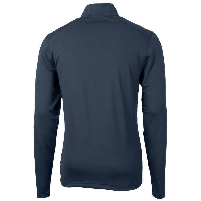 Navy Midshipmen NCAA Midshipmen Big & Tall Virtue Eco Pique Recycled Quarter-Zip Pullover Top