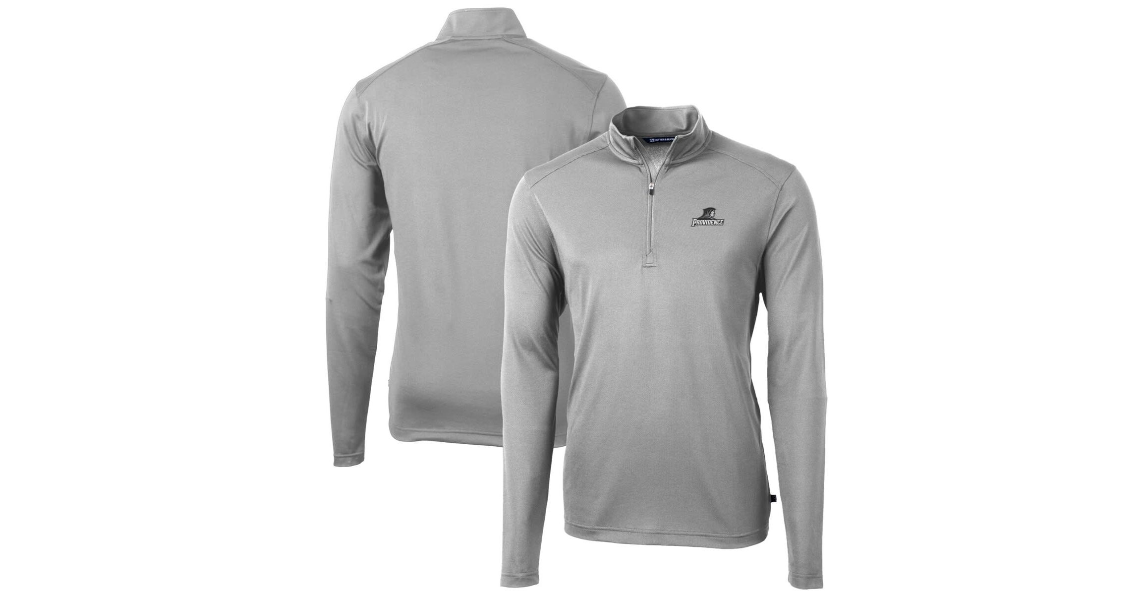 NCAA Providence Friars Big & Tall Virtue Eco Pique Recycled Quarter-Zip Pullover Top
