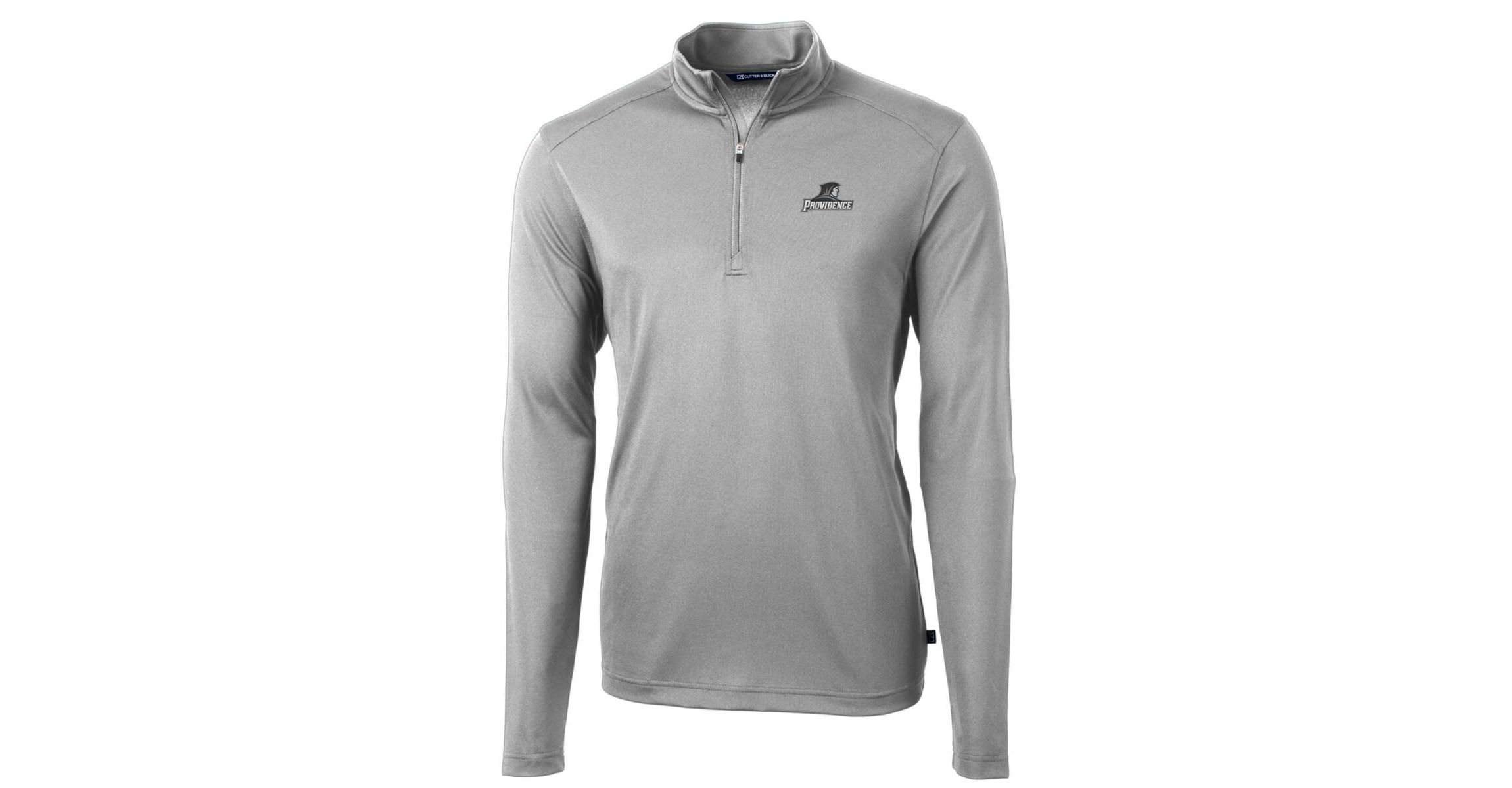 NCAA Providence Friars Big & Tall Virtue Eco Pique Recycled Quarter-Zip Pullover Top
