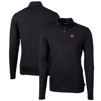 Rutgers Scarlet Knights NCAA Big & Tall Virtue Eco Pique Recycled Quarter-Zip Pullover Top