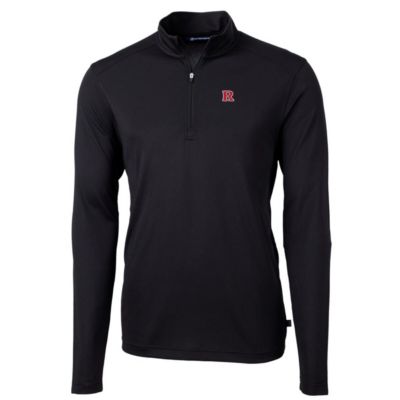 Rutgers Scarlet Knights NCAA Big & Tall Virtue Eco Pique Recycled Quarter-Zip Pullover Top