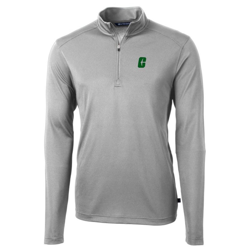 NCAA Charlotte 49ers Big & Tall Virtue Eco Pique Recycled Quarter-Zip Pullover Top