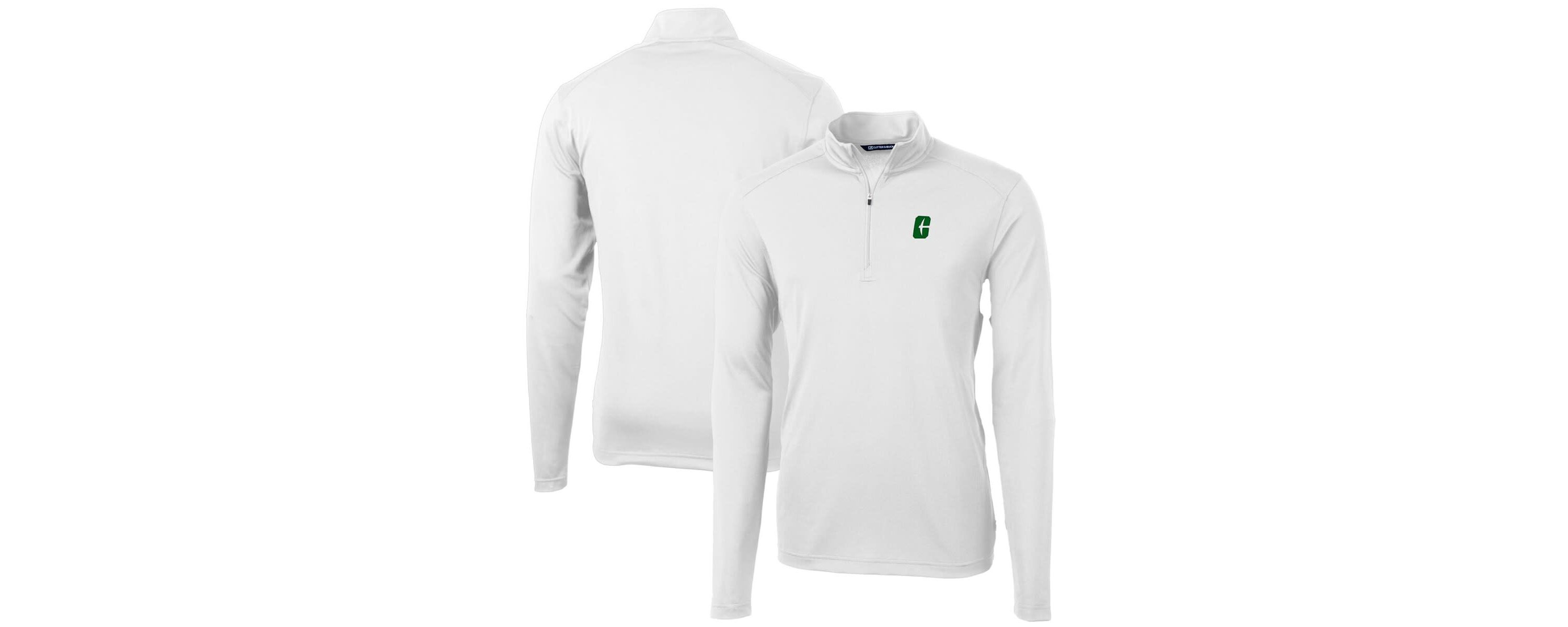 NCAA Charlotte 49ers Big & Tall Virtue Eco Pique Recycled Quarter-Zip Pullover Top