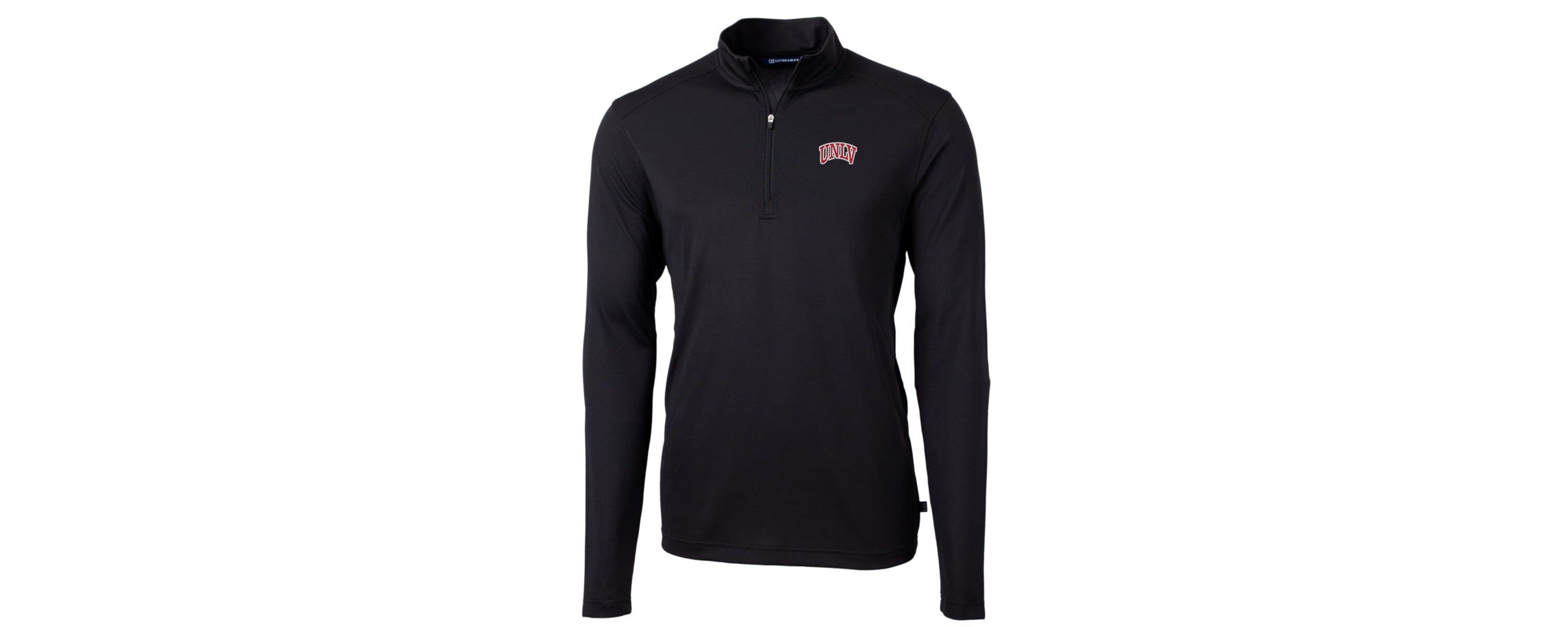 NCAA UNLV Rebels Big & Tall Virtue Eco Pique Recycled Quarter-Zip Pullover Top