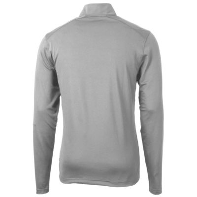 NCAA West Virginia Mountaineers Big & Tall Virtue Eco Pique Recycled Quarter-Zip Pullover Top