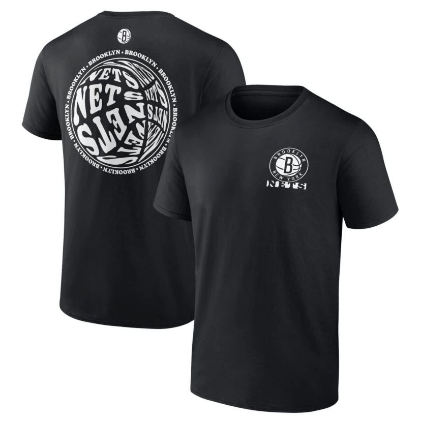 NBA Fanatics Brooklyn Nets Basketball Street Collective T-Shirt